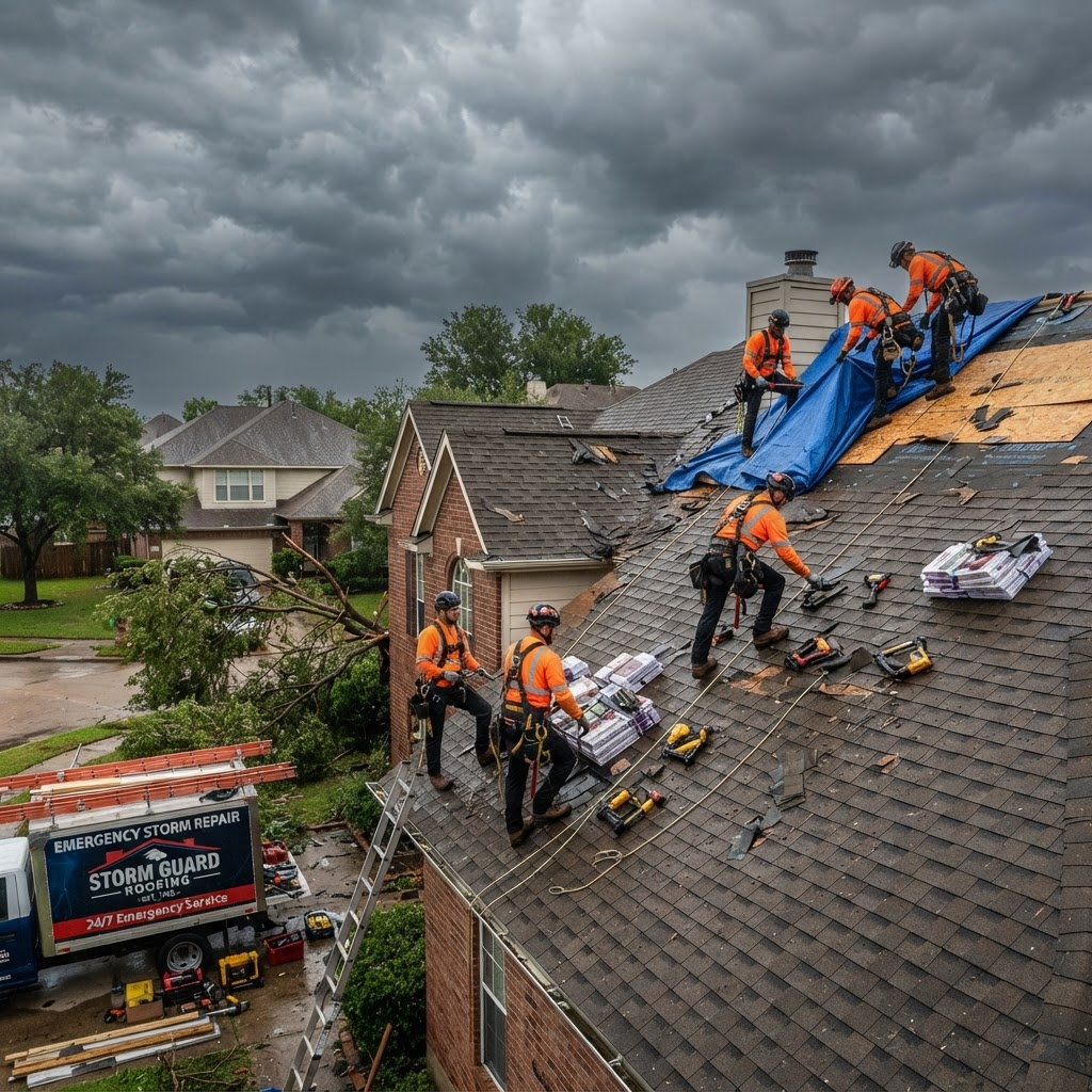 Storm Damage — Emergency Repair
